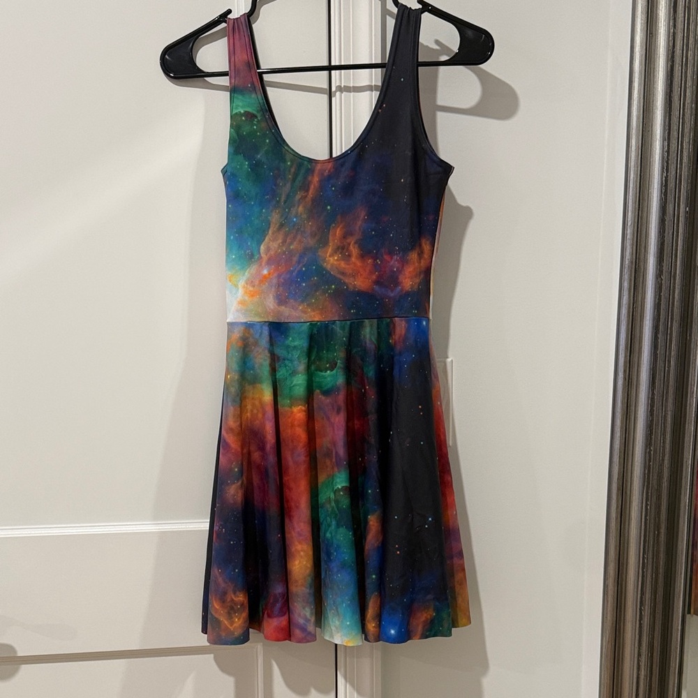 Blackmilk Galaxy Print Mini Dress